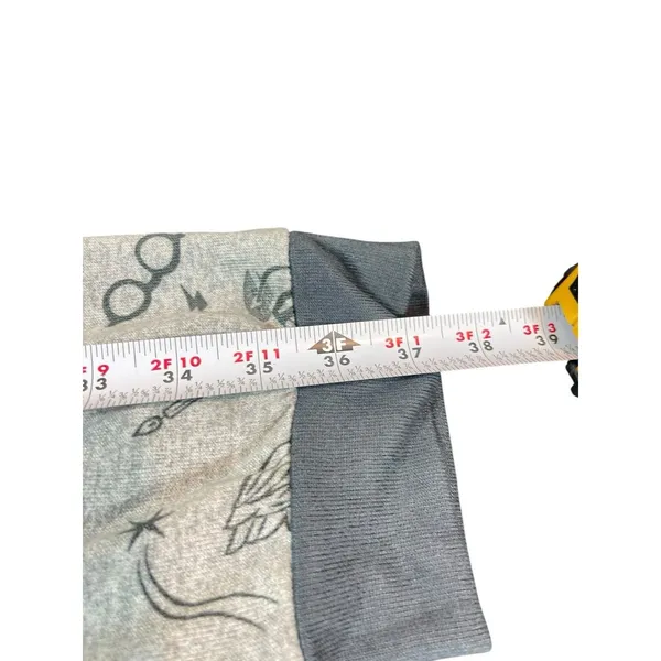 Harry Potter Wizarding World Pajama Set XXL Gray All Over Print Long Sleeve Pant - Image 11