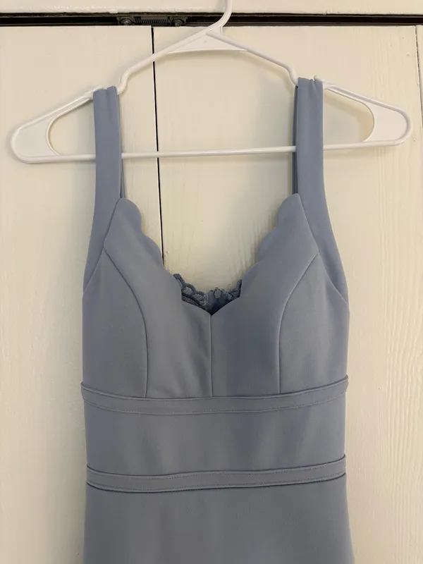 City Studios Slate Light Blue Prom Dress - Image 3