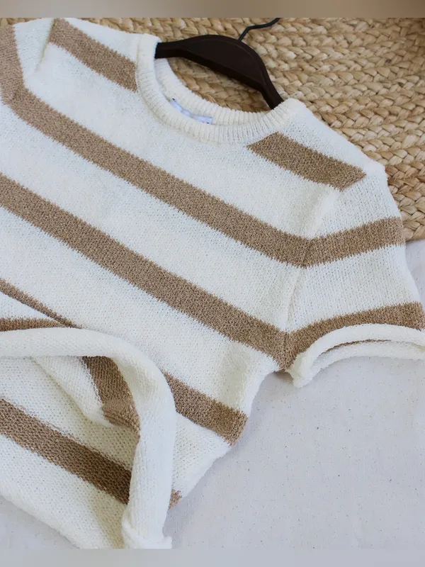 Striped knit t - Image 2