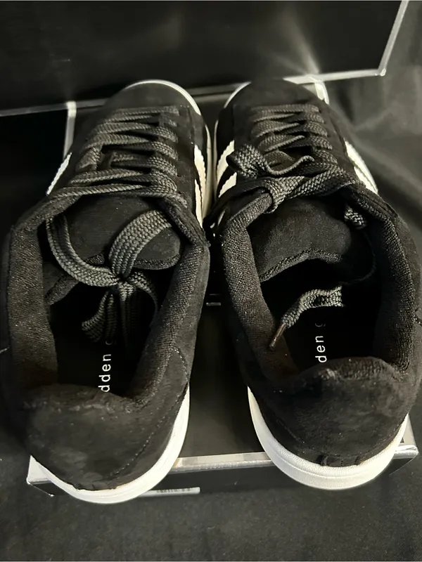 Madden Girl Nollie Black & White Microsuede Sneakers Women’s SZ 8.5 BNIB - Image 5