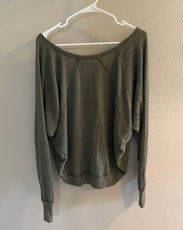Free People Green We the Free Long Sleeve - Image 4