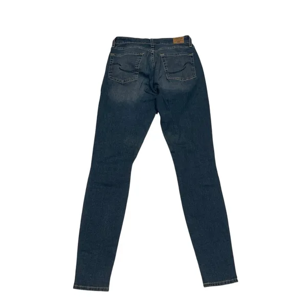 Levis Strauss Mid Rise Super Skinny Distressed Denim Jeans SZ 28 Streetwear - Image 2