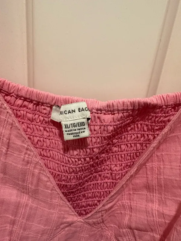 American Eagle Pink Romper - Image 2