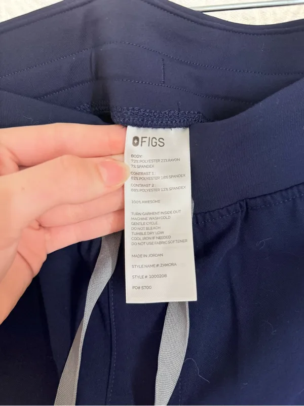 Figs Navy Joggers - Image 3