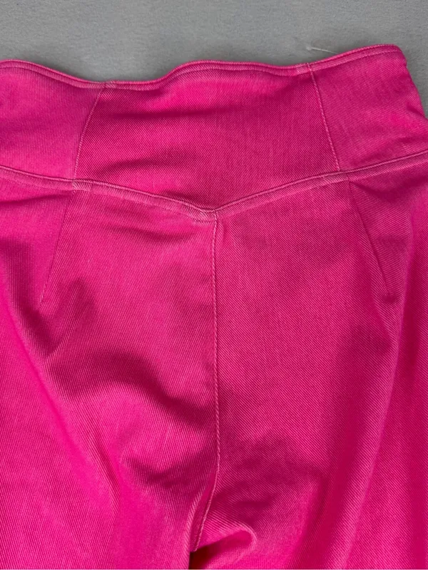 Halara Crossover High Rise Super Flare Leggings Hot Pink XS Petite NWT - Image 4