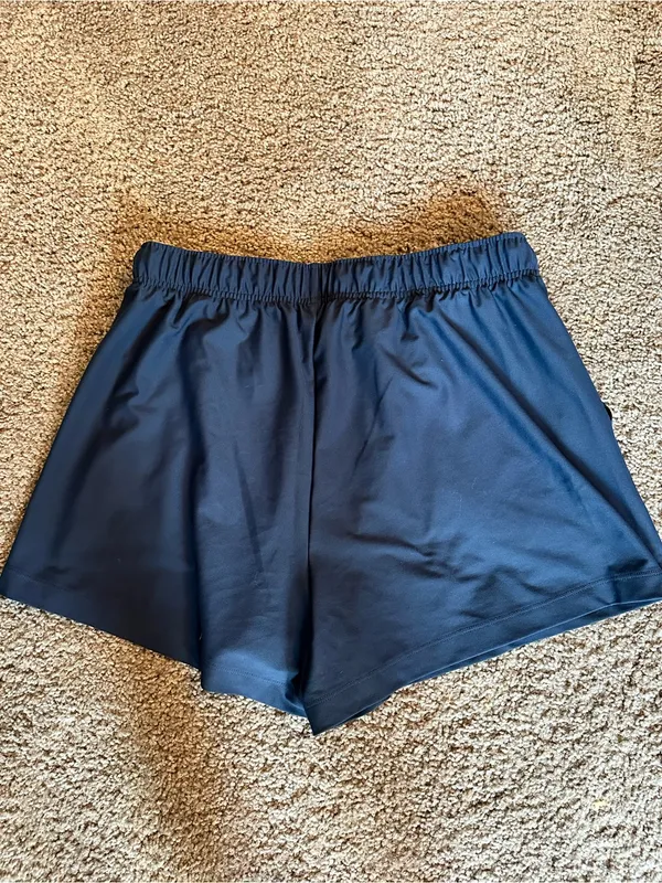 Old Navy Navy Women's Athletic Drawstring Shorts - Image 3