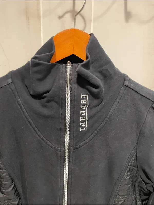 Puma x Scuderia Ferrari Y2K style quilted side high neck slim sweatshirt F1 - Image 12
