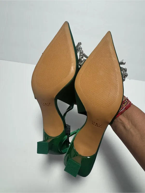 Zara Women's Kitten Heels NWT Size 38 - Image 7