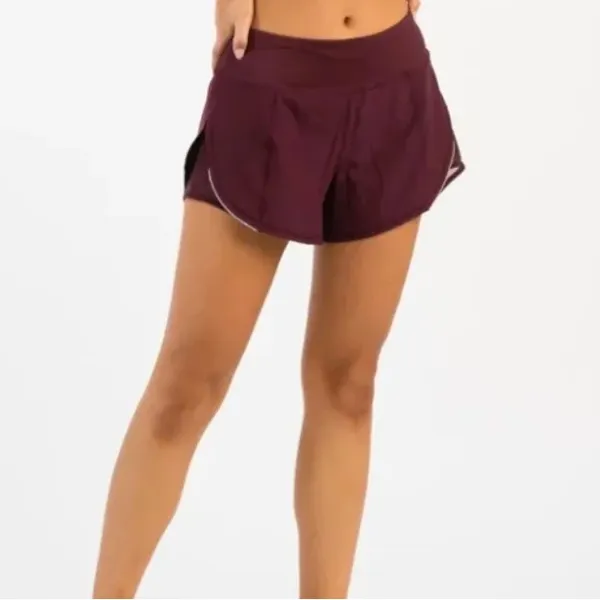Zyia Active Plum Mesh Energy Shorts Running XL - Image 8