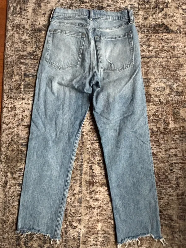 Gap cheeky straight high rise jeans Blue Size 27 - Image 3