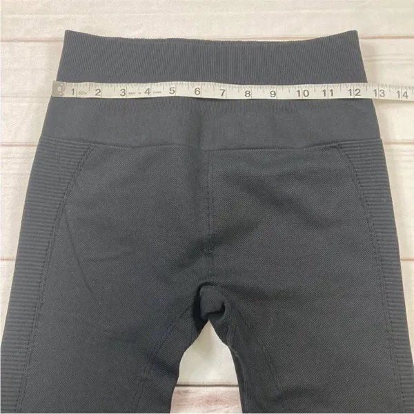 Electric Yoga Women Black High Waisted Yoga Workout Athletic Leggings Size M/L - Image 11