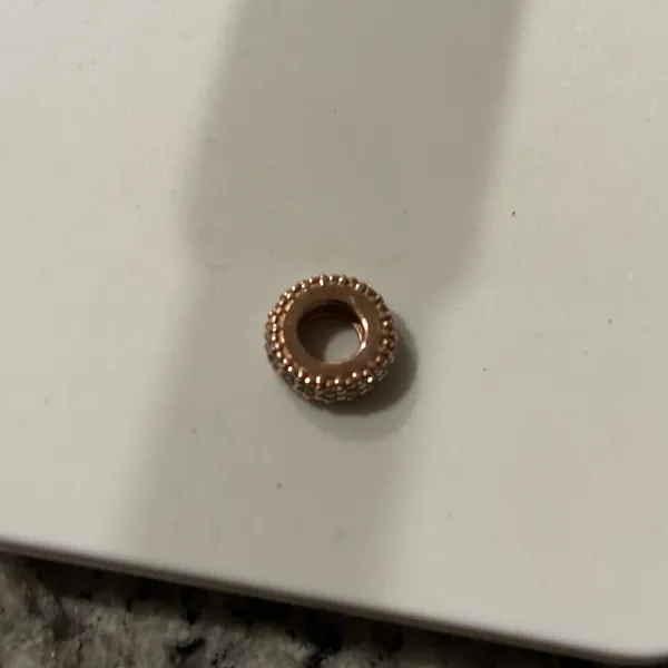 Pandora Clear‎ Sparkle rose gold plating Charm - Image 2