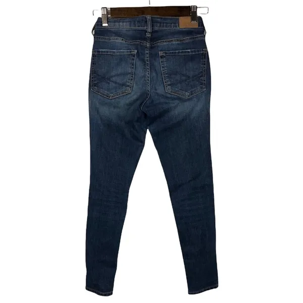 Aeropostale Medium Wash High Waisted‎ Distressed Skinny Jegging 00S - Image 2