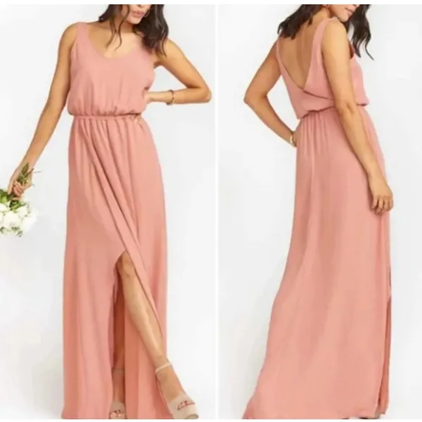 NWT Show Me Your Mumu Kendall Maxi Dress in‎ Rustic Mauve Crisp - Image 2