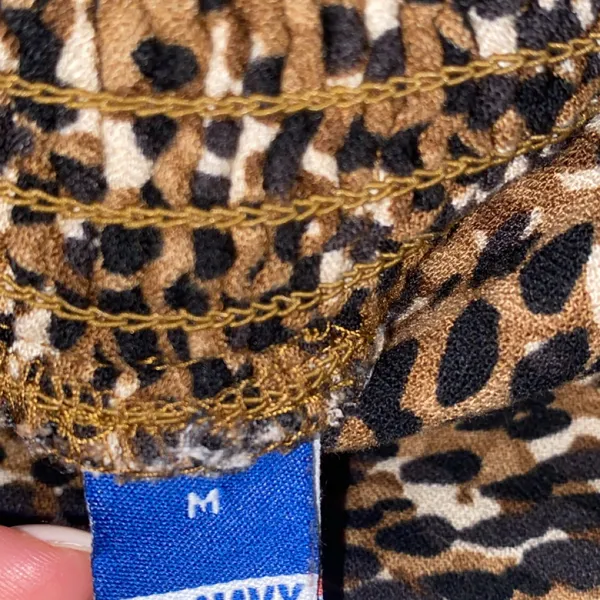 Old Navy Brown and Black Maxi Pencil Skirt - Image 3