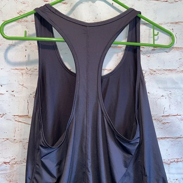 Fabletics Shirt Womens Medium Black Phoenix Lite Racerback Tank Top Athletic - Image 6
