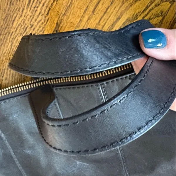 Fossil Tessa Satchel / black / tote - Image 10