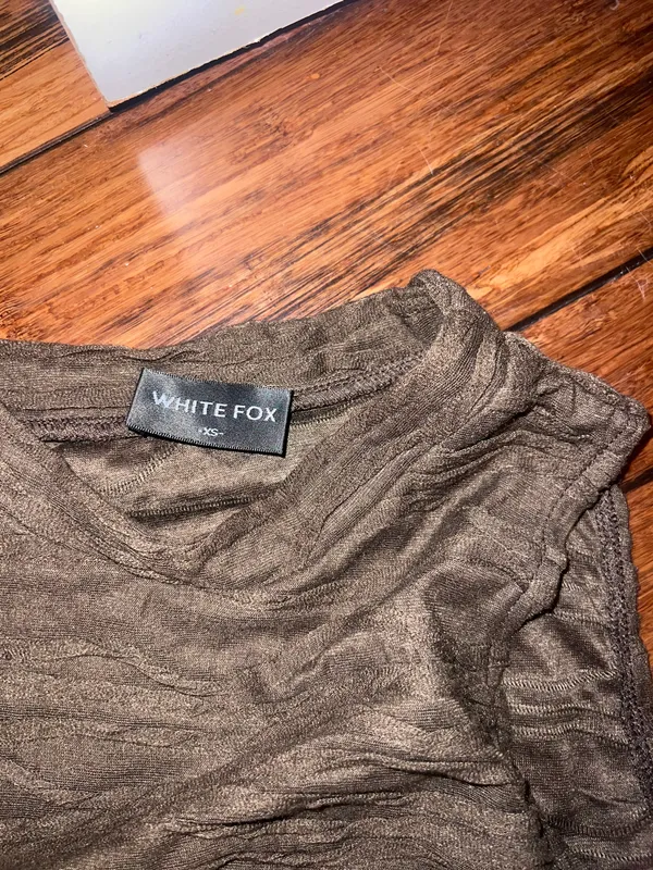 White Fox Set Brown Size XS - Image 9