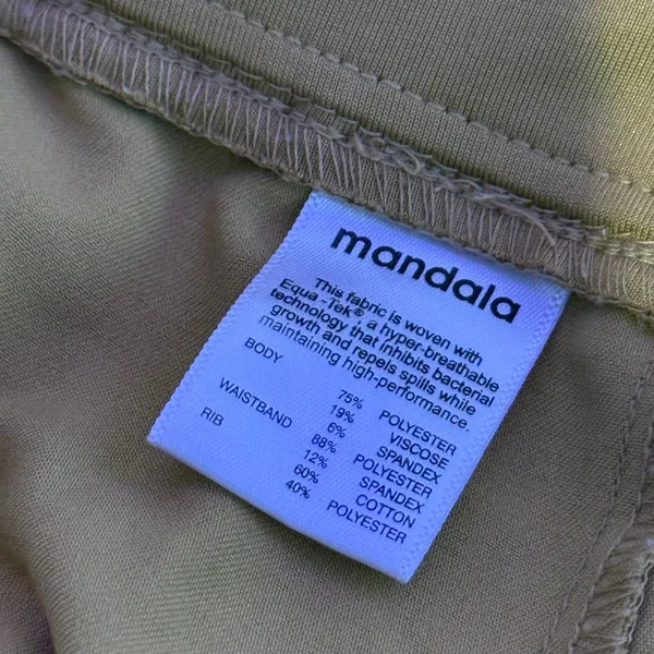 Mandala Scrub Joggers Pants Size Medium Tall Stretch Performance - Image 7