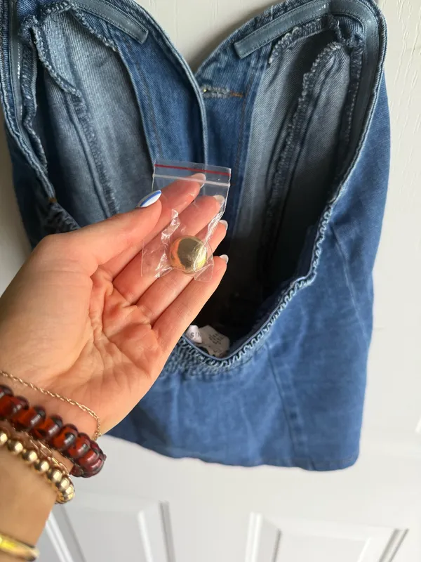 denim top Blue Size M - Image 3