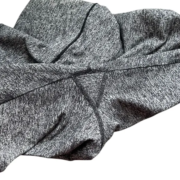Lululemon heathered gray cropped leggings 7/8 activewear workout yoga - Image 3