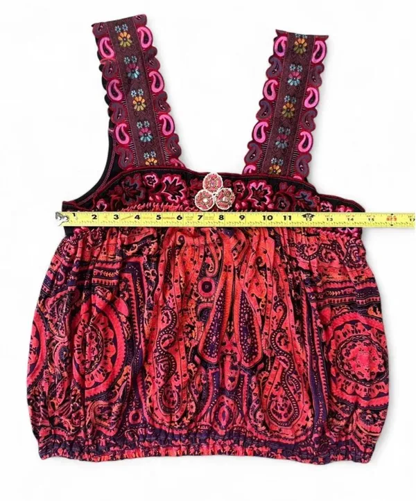 Free People Paisley Top Tank - Image 4