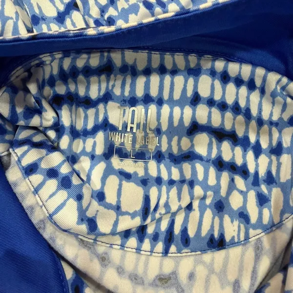 Tail White Label Women’s Abstract Longsleeve Quarter Zip Large Tennis Golf - Image 5