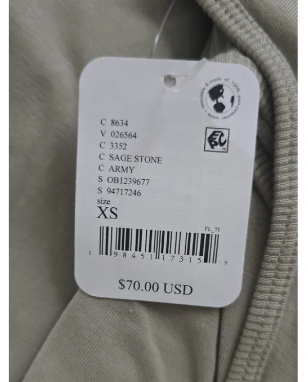 FP Movement by FP Hot Shot Onesie in Sage Stone sz XS NWT $70R - Image 9
