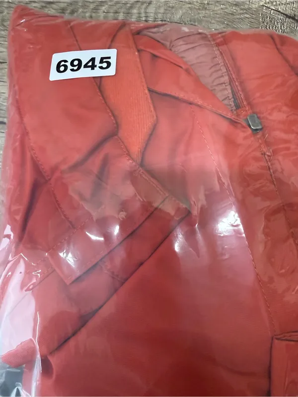 The North Face‎ orange snow pants size medium - Image 9