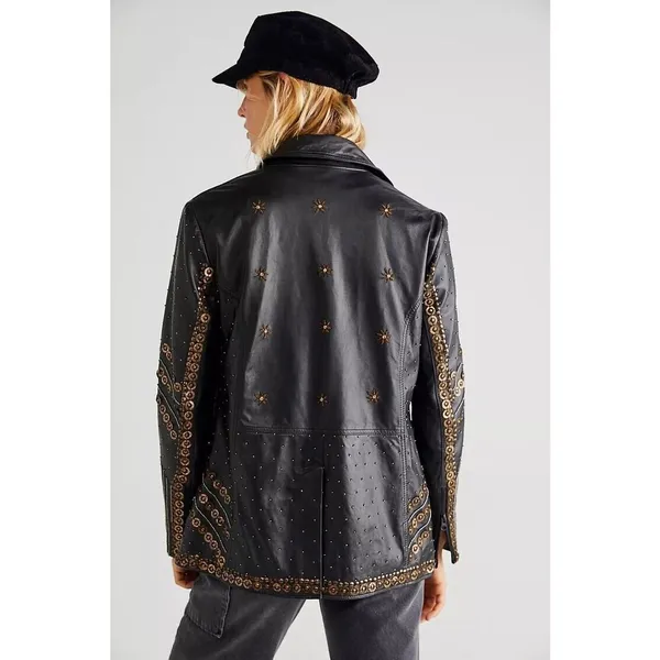 Free People Rock Ready Jacket Size L. H - Image 2