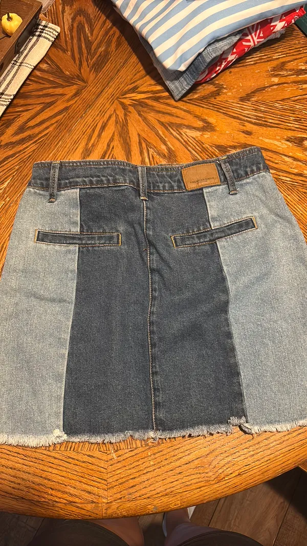 American Eagle Outfitters Skirt Jean Denim - Image 3