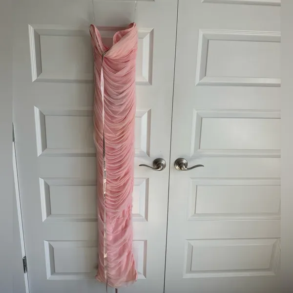 House‎ of CB Sofia Fairy Pink Mesh Maxi Dress Small NWT - Image 7