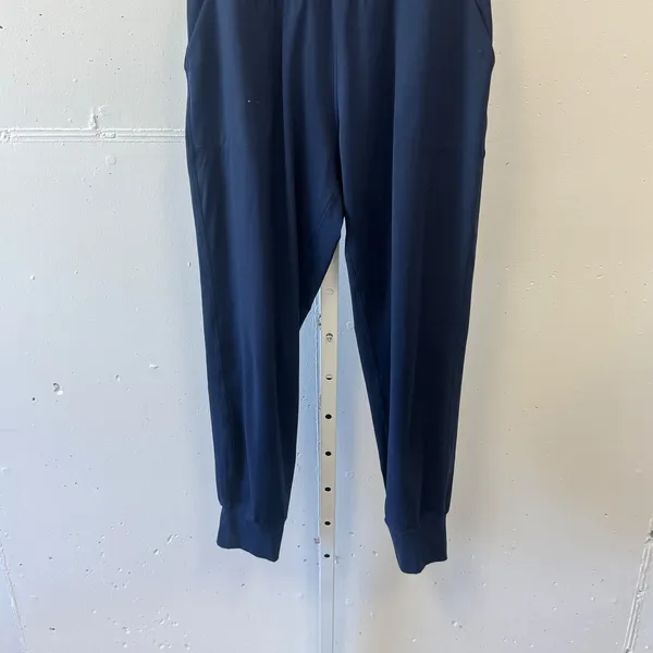 AJISAI Women's‎ Jogger Pants Navy Blue High Waisted Athletic Travel Pants Medium - Image 4
