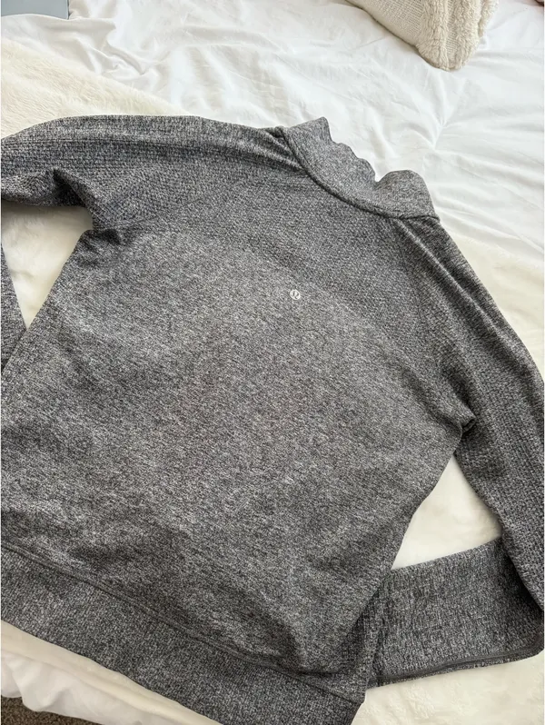Lululemon gray quarter zip - Image 3