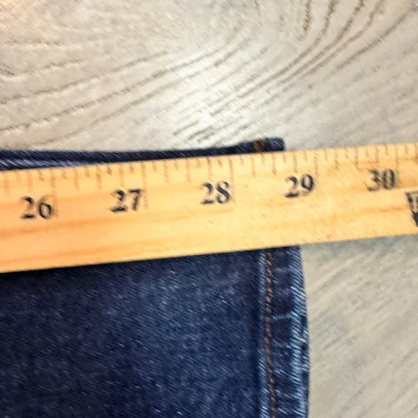 LOFT Outlet Curvy Skinny Jeans Dark Wash‎ Womens Size 4 Clean Wash Flattering - Image 9