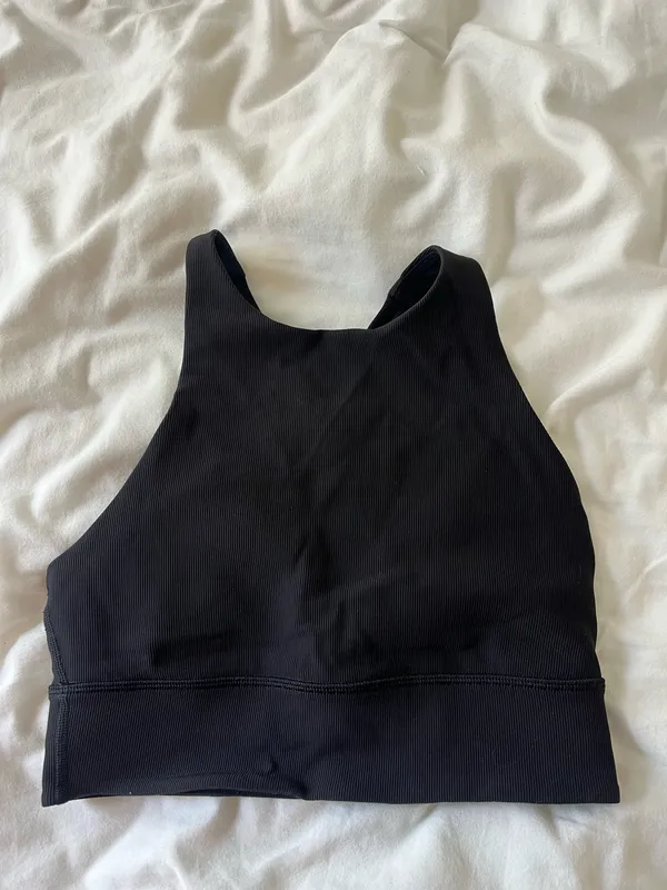 Lululemon High Neck Long Line Bra - Image 3