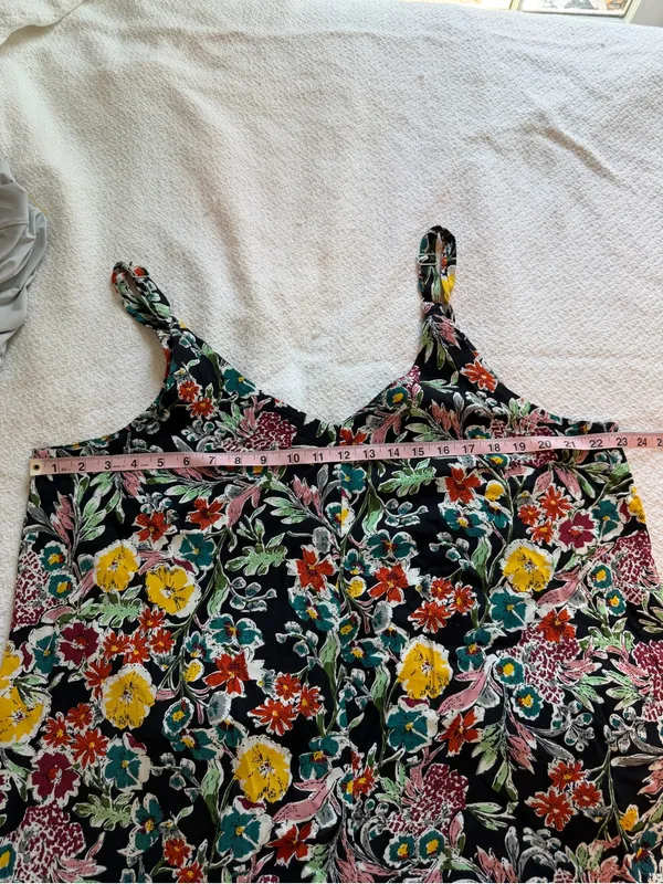 Natural Life Chelsea Jumpsuit Floral XL - Image 10