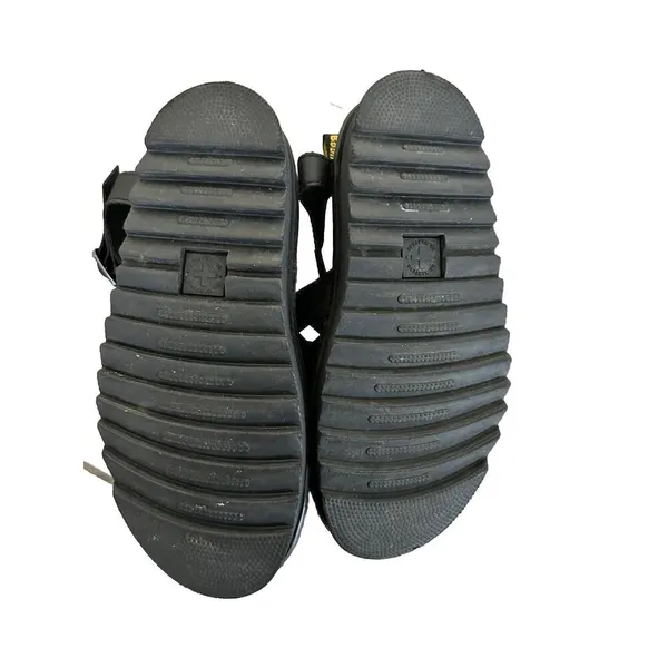 Dr. Martens Blaire Hydro sandals Black Leather Womens Sz 7 EUC - Image 8