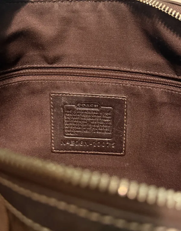 Vintage Coach hobo shoulder bag - Image 4