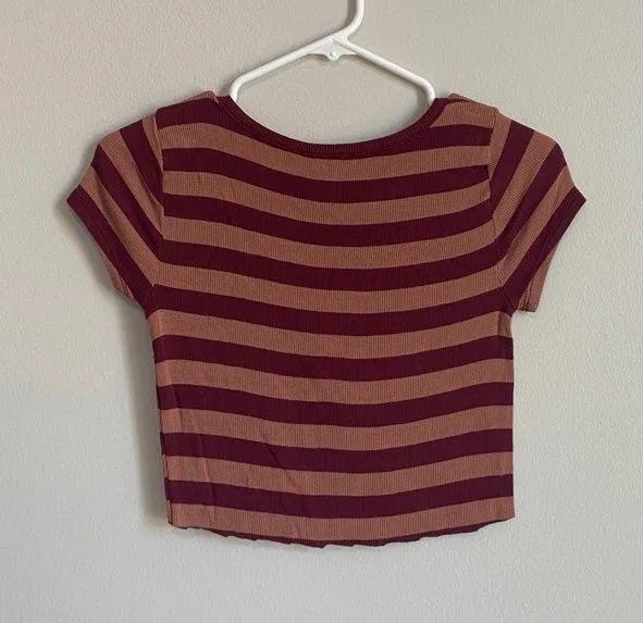 Forever 21 Lace-up Crop Top - Image 3