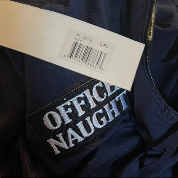NEW Yandy Officer Naughty Bad Cop Costume Size Large XL - Image 6