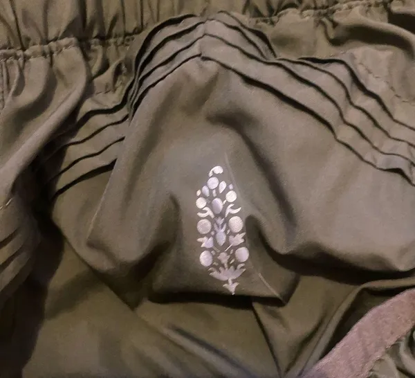Free People Fp Movement Get Your Flirt On Shorts in size XS Olive Green - Image 6
