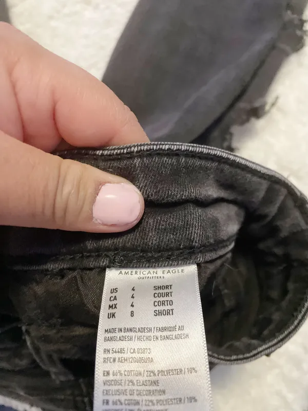 American Eagle Outfitters High Rise Distressed Skinny Jeans - Image 7