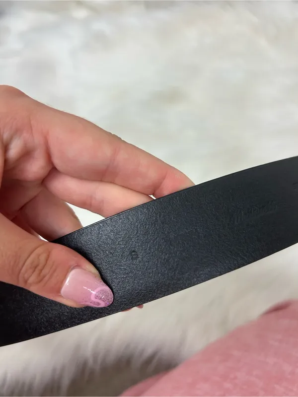 Madewell Black Leather Chunky Waist Belt - Image 12