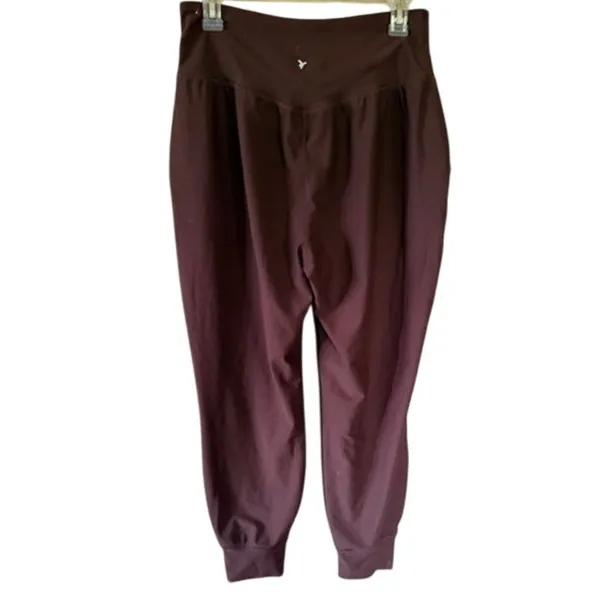 Old Navy Active PowerSoft High-Rise Jogger Pants Women’s Large Brown - Image 4