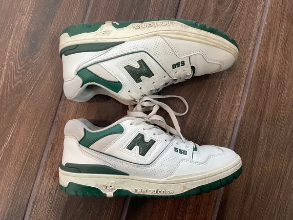 New Balance 550 Green Sneakers - Image 4