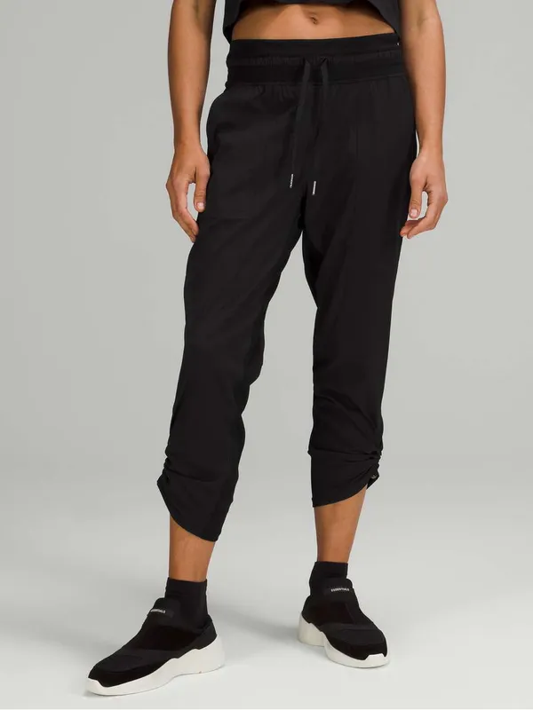 Lululemon Dance Studio Mid-Rise Crop 25" Black Size 10 - Image 3