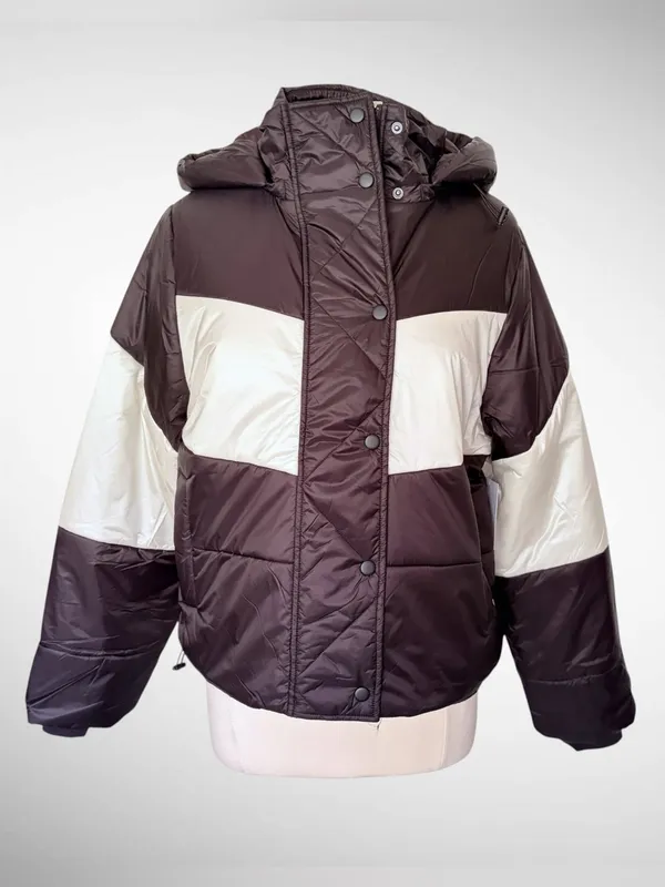 SPIRITUAL GANGSTER NWT Women’s Aero Puffer Jacket Black, Medium ($248) - Image 5