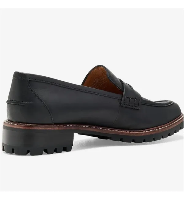 Madewell The Corinne Lugsole Loafers - black size 8 - Image 3
