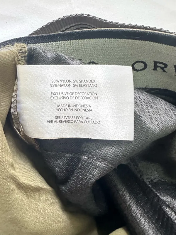 ORVIS MEN'S TECH CARGO BELTED SHORTS(BURNT OLIVE Size 32 - Image 7